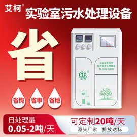 重金属分析实验室污水处理设备一体式2T/D分解络合金属离子废液