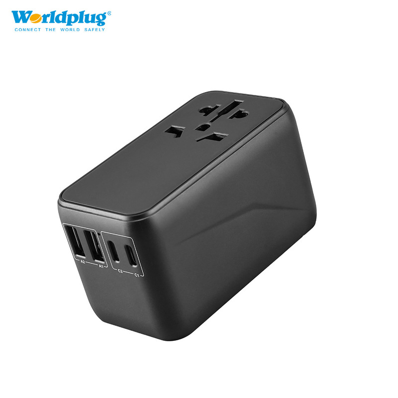 100W Travel Gallium Nitride Charger Global Communication Conversion Socket Multi-Function Conversion Plug International Travel Socket
