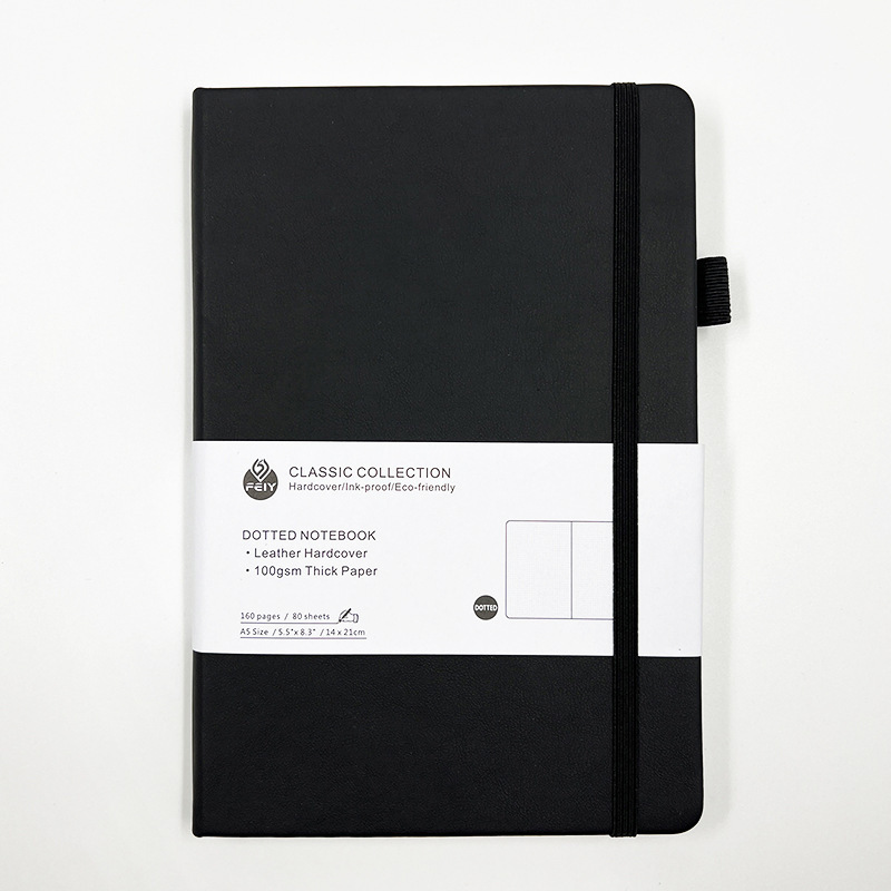 Cuaderno de alta cara Amazon A5 cuaderno de oficina de negocios cuaderno de alta cara estudiantes cuaderno de mano cuaderno en stock