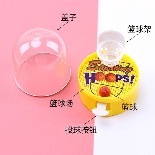 Mini Palm Basketball Palm Basketball Shooting Game Children's Educational Desktop Toys Gifts Street Stall Hot Selling New Products