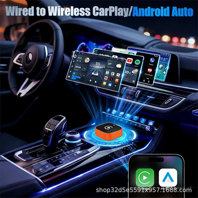 Wireless CarPlay Smart Simsiz CarPlay və Android Auto