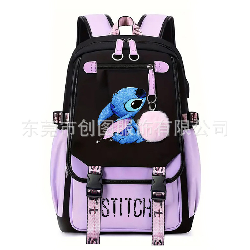 Cross-Border Peripheral Printed Backpacks for Teenagers and Students, USB Computer Bags for Men and Women Cross-Border Peripheral Printed Backpacks for Teenagers and Students, USB Computer Bags for Men and Women