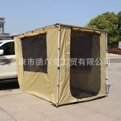 Tent Canopy Canopy First Select — Avtomobil yan çətirləri - khaki-bottomless-cloth-room-excluding-side-canopy-15x25m