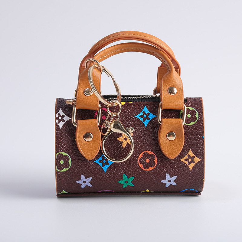 Mini bolso, colgante, bolso de muñeca, bolso de almohada, bolso de auriculares, bolso de identificación, bolso de cambio lindo, colgante universal