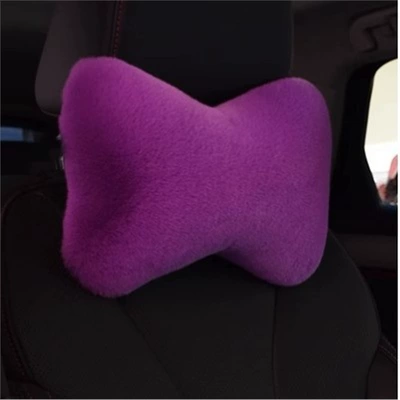 Waist support, Pair of Car Neck Pillows - violet-one-universal-headrest