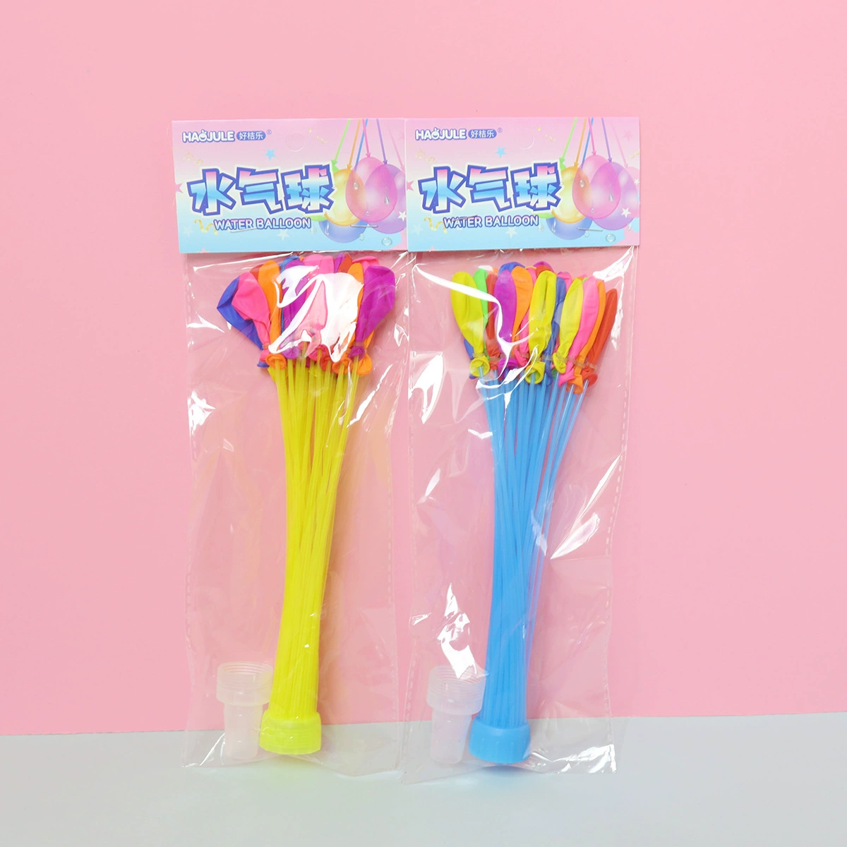 Balloon play in water, fast toy