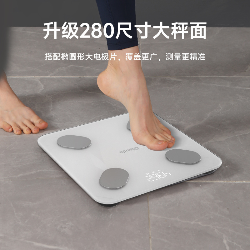 工場直接供給家庭用体重計卸売高精度 Bluetooth スマート体脂肪計健康減量プロフェッショナル電子スケール|undefined