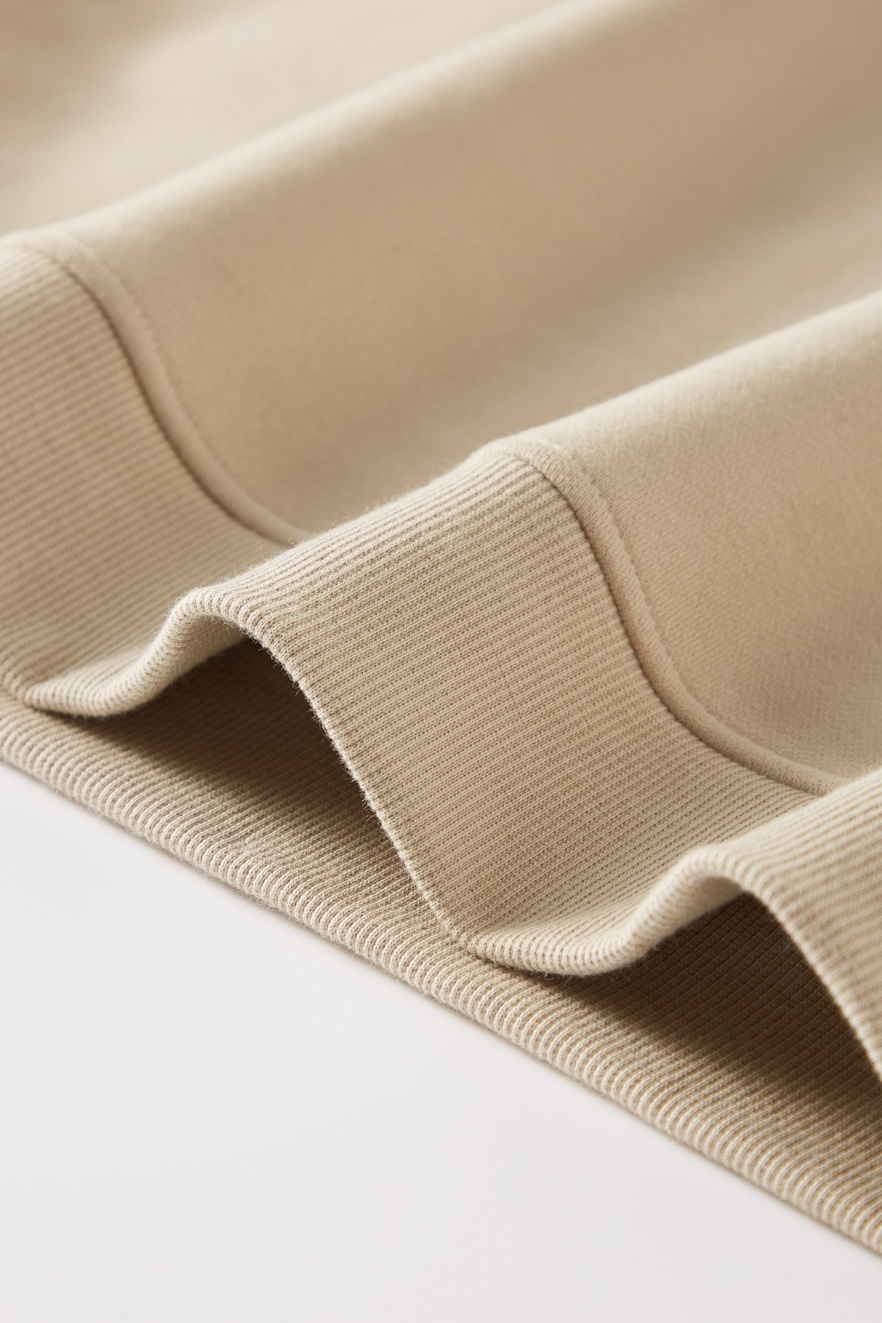 Sweat-shirt à col rond pour homme de marque décontractée et ample en velours 345 g plus couleur unie_voghion.com