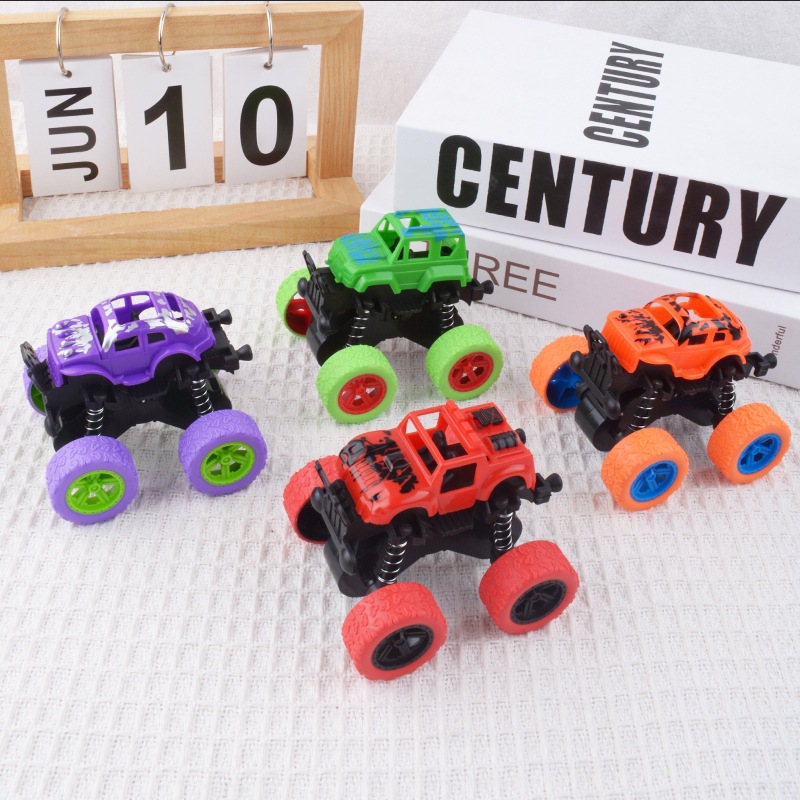 Juguetes para niños, acrobacias inerciales, coche de dinosaurio, niño, excavadora, volquete, camión mezclador, coche divertido al por mayor