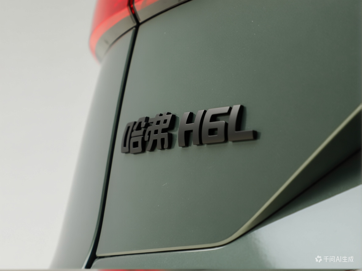 Suitable for 26 Models of Haval H6L Black Warrior Blackened Personalized Modified Car Logos, Metal Non-Destructive Installation Tail Logo Blackening Modification