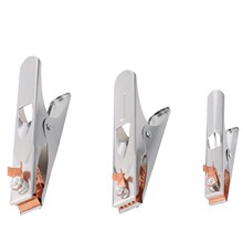 加厚接地鉗電焊地線夾子接地夾焊把鉗手把夾頭銅搭鐵線地線夾