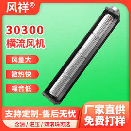 FX30300横流风机12V强力静音管道风机烤炉中央空调电梯恒流风扇