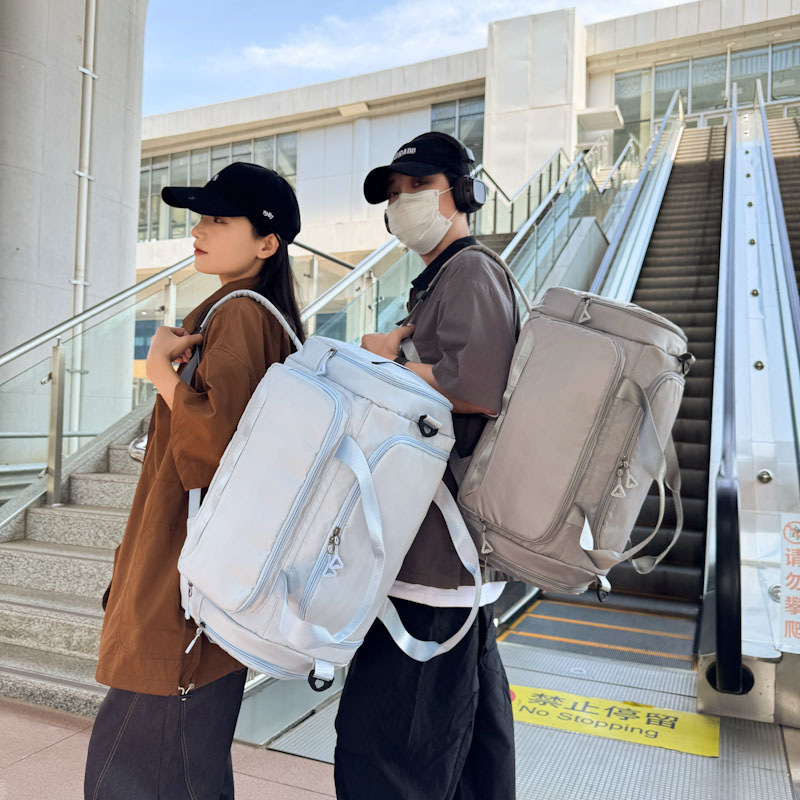 Travel Bag, Backpack, Fitness Shoulder Bag, Large Capacity Travel Bag for Men and Women on Business Trips, Luggage Storage Handbag, Dry and Wet Separation Travel Bag, Backpack, Fitness Shoulder Bag, Large Capacity Travel Bag for Men and Women on Business Trips, Luggage Storage Handbag, Dry and Wet Separation