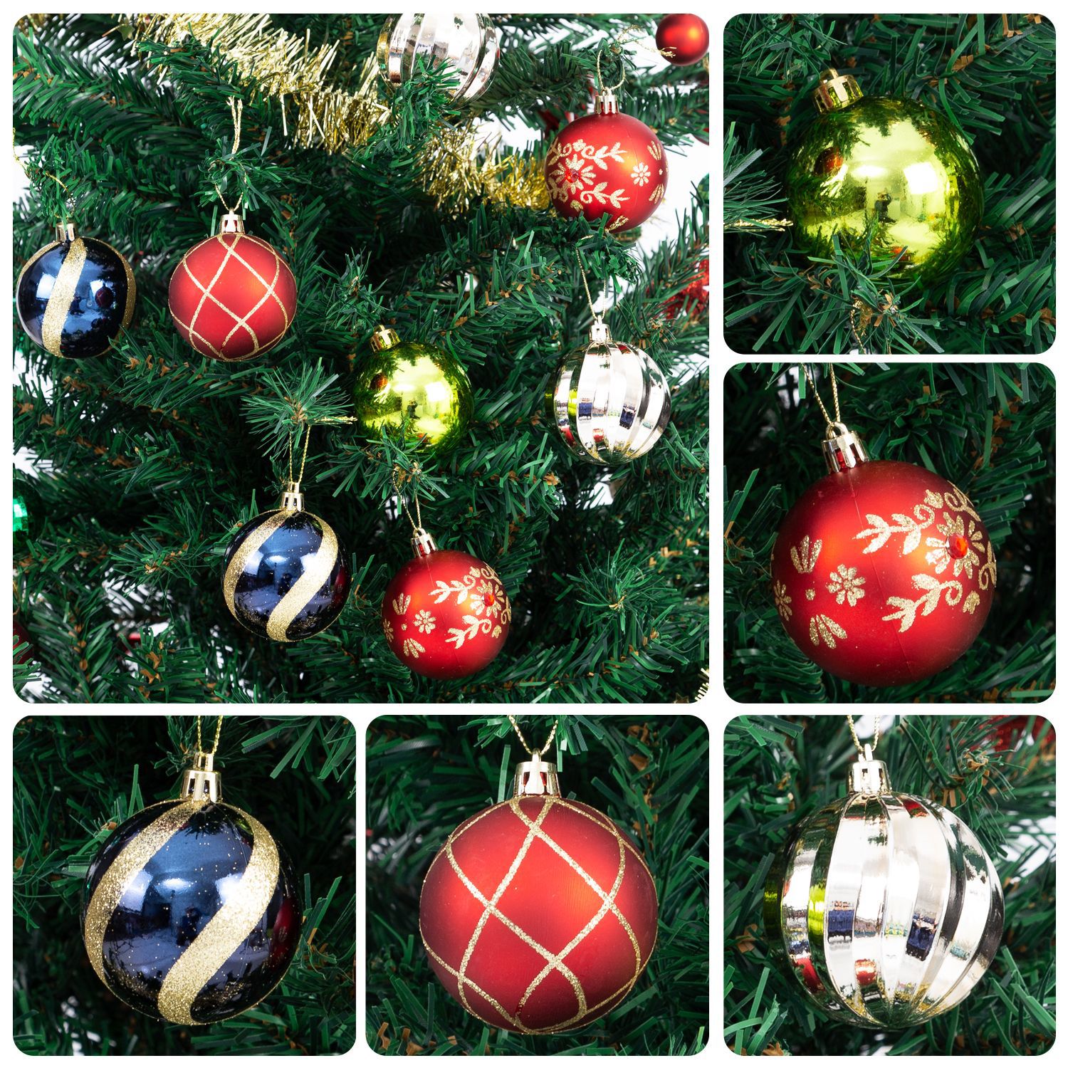 ornaments for christmas trees.
