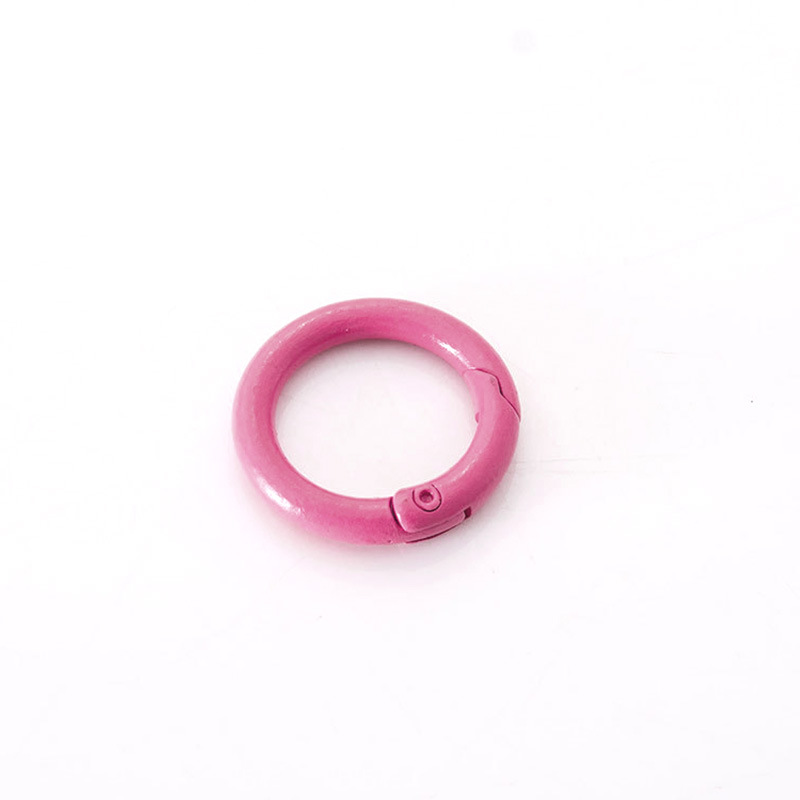 23mm llavero de resorte pintado colorido llavero de perro de montaña hervidor gancho DIY joyería bolso percha percha image 13