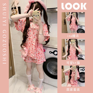 ˯��Ů�ļ��¿�2025ins��ϵܛ�úͷ�����Kitty������Ů�Ҿӷ����b