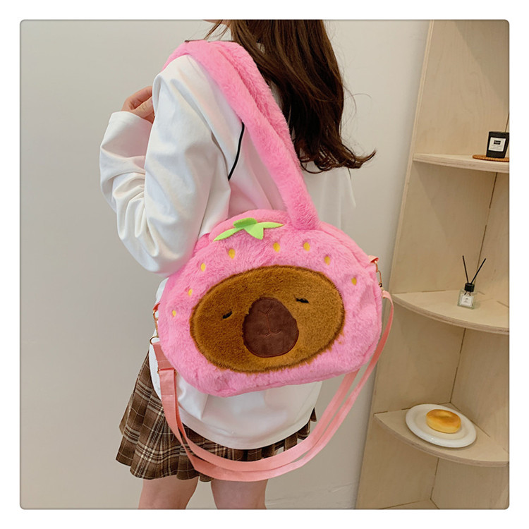 Carpincho de tres manos rosa