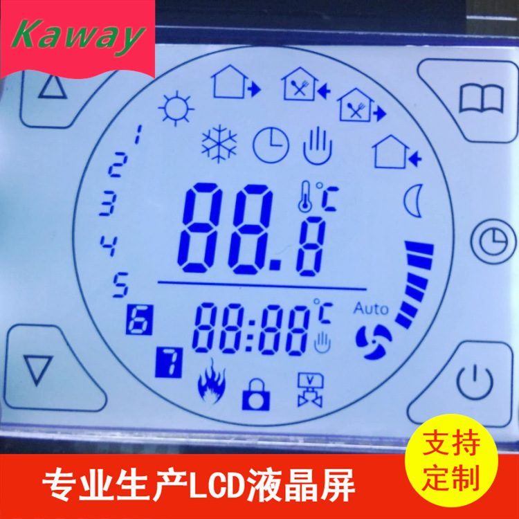 采购推荐温控器LCD液晶显示屏  温控器温湿度计液晶显示屏