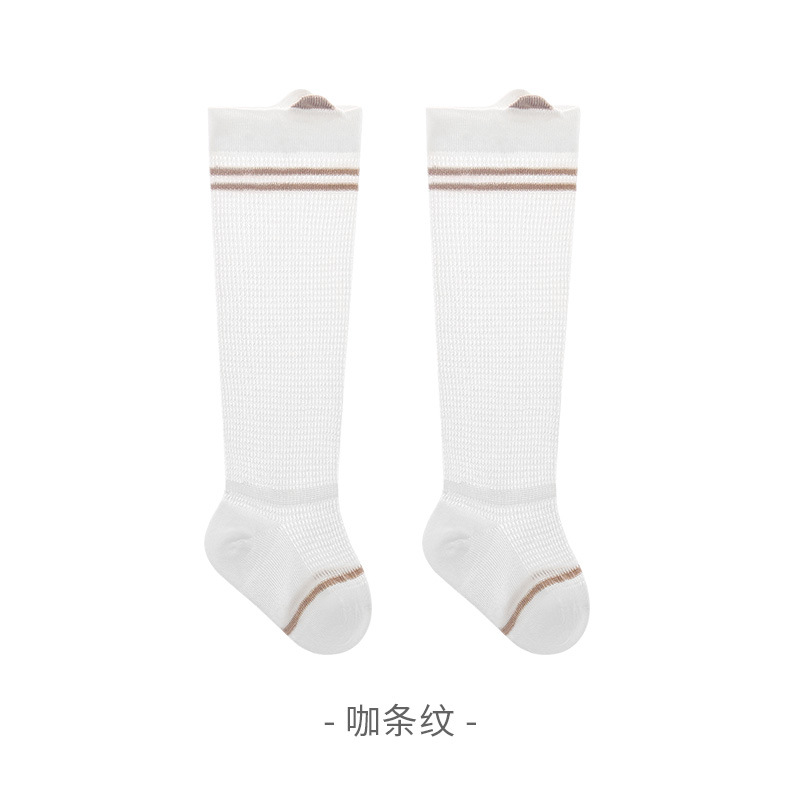 Calcetines para bebés Calcetines altos anti-mosquitos ultrafinos de verano Calcetines largos para bebés recién nacidos