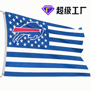 NFL�ϙ���꠲����_�Ƞ����� ˮţ�Ƞ����  Buffalo Bills flag