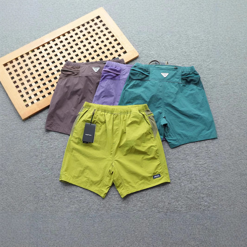 Designer Line! Mountain Style Functional Style! Lightweight Waterproof Breathable Trendy Outdoor Multi-Pocket Casual Shorts for Men and Women