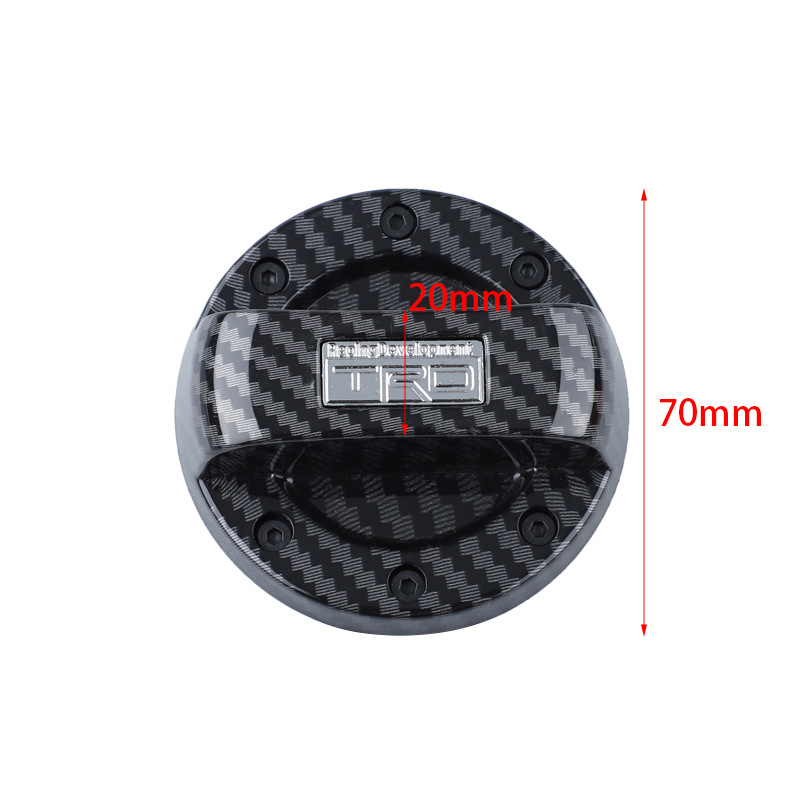 TRD fuel tank cap suitable for Toyota car Ruizhi Camry Carola GT86 Vichi canopy gasoline cover decorative cover