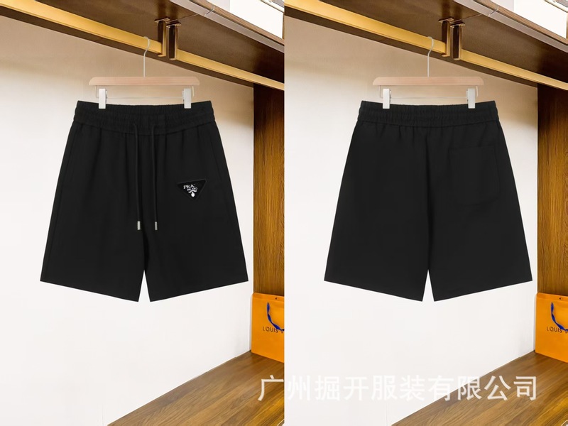 クロスボーダー2025夏の高級欧韓の贅沢なゆったりしたファッション綿の男女の同じタイプのカジュアルな風の5分のズボンのショートパンツ|undefined