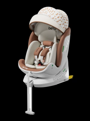 Child Safety Seats for All Ages, Universal Car Seats for Newborns, Stable, Safe, Comfortable, and Easy to Use (Car child safety seat) - 534560-mocha-brown
