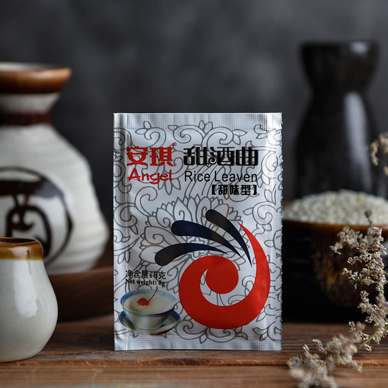 安琪甜酒曲8g 甜酒酿家用醪糟自制糯米酒传统米酒曲子酵母