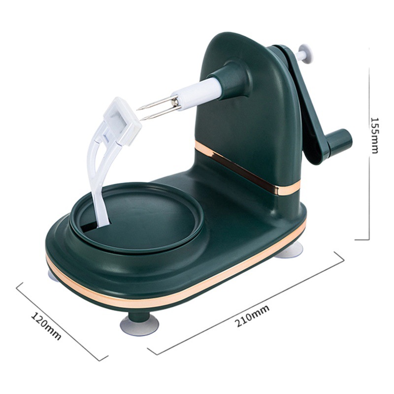 Manivela manzana pelador automático fruta manzana pelador multifuncional hogar pelador raspador