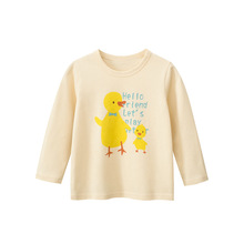 27home韩版女童长袖T恤秋装新款 洋气儿童打底衫宝宝衣服一件代发