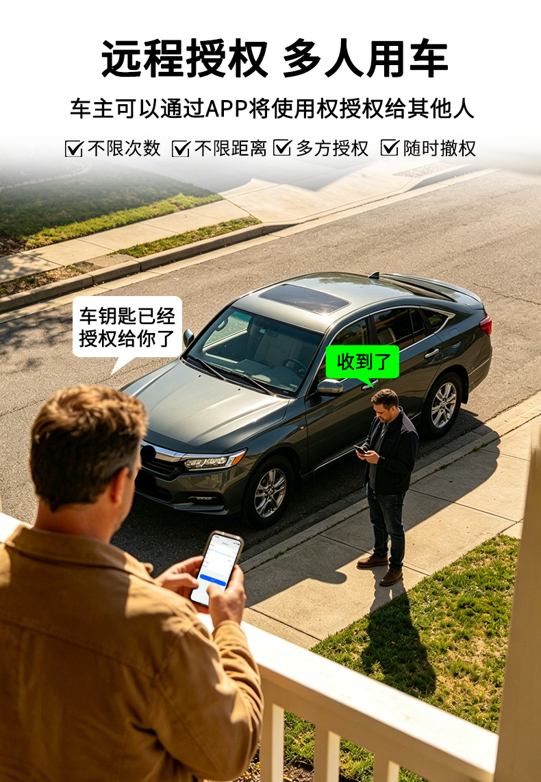 Suitable for Honda Crv, Mobile Phone Control of the Car, Remote Start, Digital Key Modification, No Need to Bury the Key, Anti-Theft