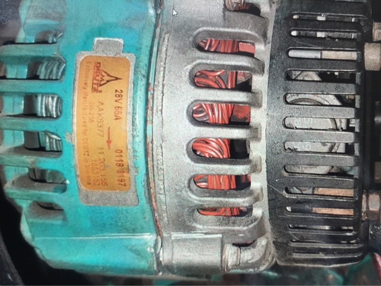 AAK5377 generator Deutz 01183197 generator 11203156 generator