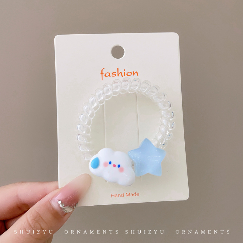 Horquilla de estrella amarilla dulce y linda, clip de flequillo en la frente femenina, cabello roto en el costado, clip de pico de pato, tocado