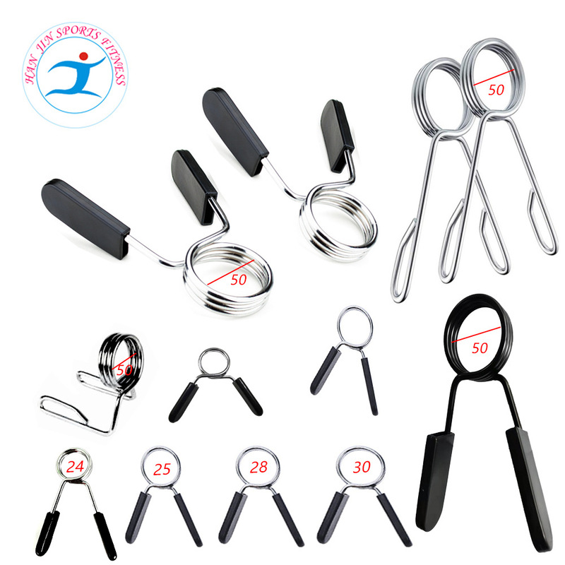 Barbell dumbbell bar special spring buckle clip clip spring clip dumbbell spring clip 24mm to 50mm Barbell dumbbell bar special spring buckle clip clip spring clip dumbbell spring clip 24mm to 50mm