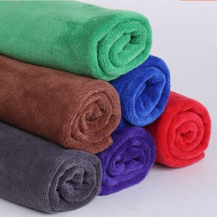 300g Thick Fine Fiber Car Towel Dry Hair Towel Home Hotel Restaurant Cleaning Towel Rag Plain Hand Towel