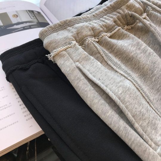 2023 Spring and Summer New High Waist Slimming Harem Pants Comfortable Leg Straight Pants Super Joker Sport