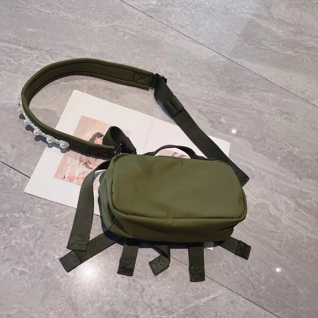 2023 Herbst Neue Casual Trendy Cool Süße Jubilee Würzig Mädchen Perle Bogen Einzigen Kreuz Schulter Tasche Multi Tasche Weibliche_voghion.com