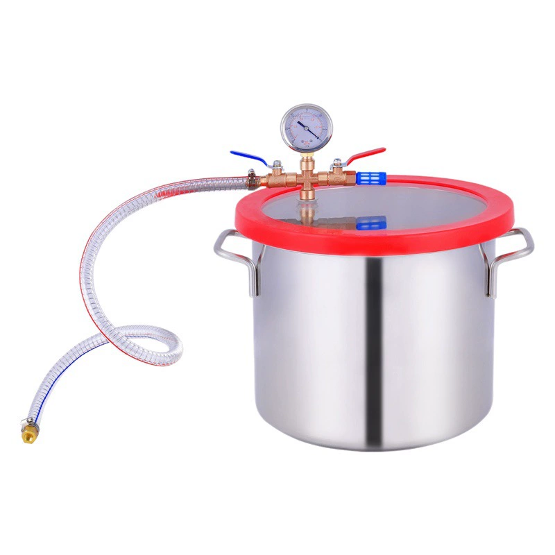 Вакуумный пеногаситель бочка из нержавеющей стали сушильная печь небольшой насосный бак отрицательного давления Смола AB клей силиконовый эпоксидная смола пеногаситель бочка