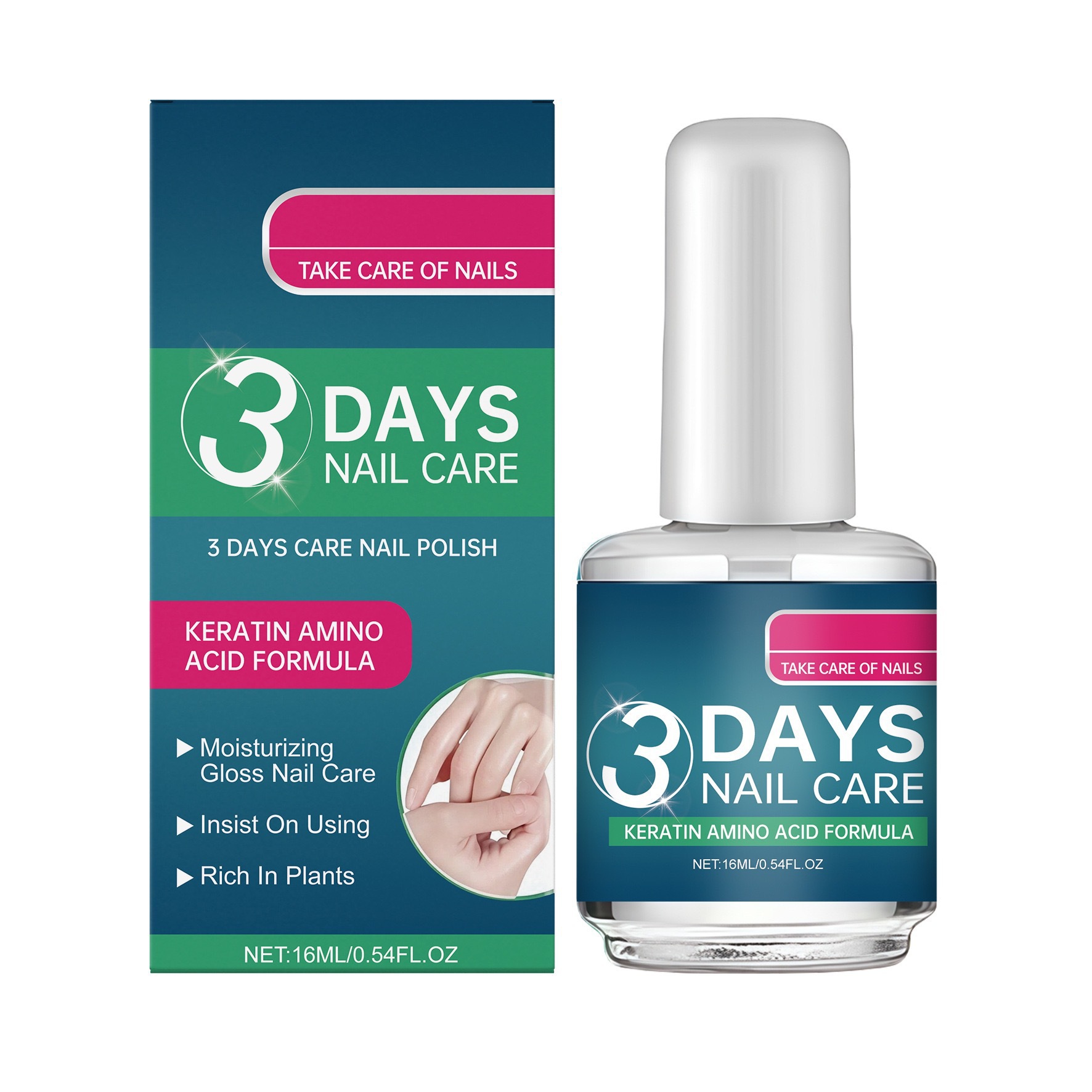 跨境【现货】指甲护理油3Dalys Nail Care护理液亮甲滋润自然纯油
