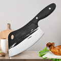 利磨坊现货切片刀批发锻打菜刀切菜切肉家用厨房砍切两用碳钢刀