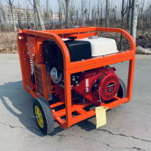 电动液压动力站 移动便携式应急 柴油小型带渣浆泵双回路液压泵站