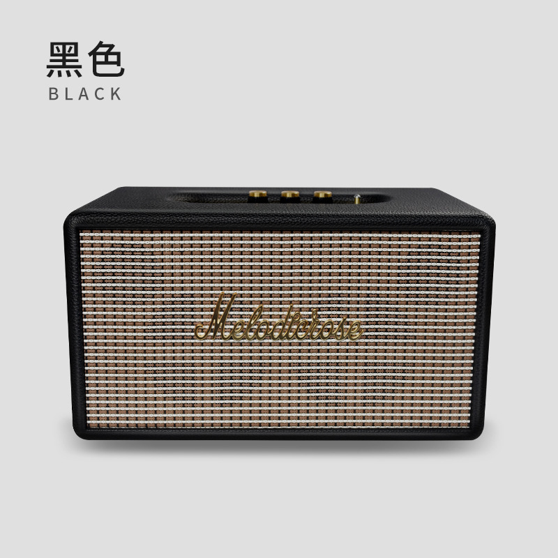 メロディック/メロディーローズ02 bluetoothスピーカーワイヤレスレトロ本革サブウーファーホームサウンドマーシャル|undefined