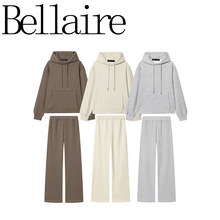 ZA外贸批发 欧美风法式 女装 基本款连帽卫衣+绒布裤套装 3199630