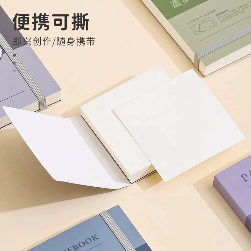 Книга 蓝果 с иллюстрациями, акварель, акрил, маркер, увеличенная толщина, планировщик