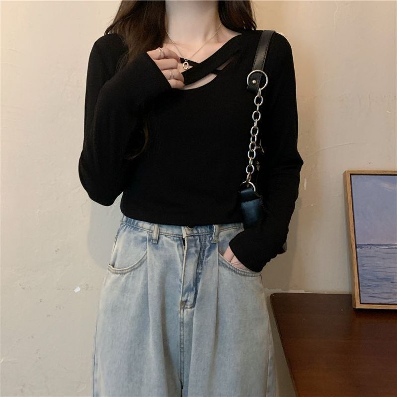 気をつけてください。デザイン感があります。長袖tシャツの初秋の上着です。|undefined
