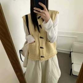 女式针织衫;毛衣;女式马甲