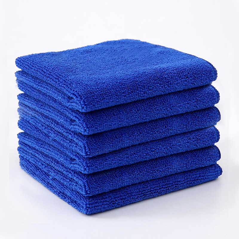 toalla de limpieza de urdimbre transfronteriza microfibra espesada absorción de agua toalla de lavado de automóviles cocina toallas de limpieza multifuncionales para el hogar