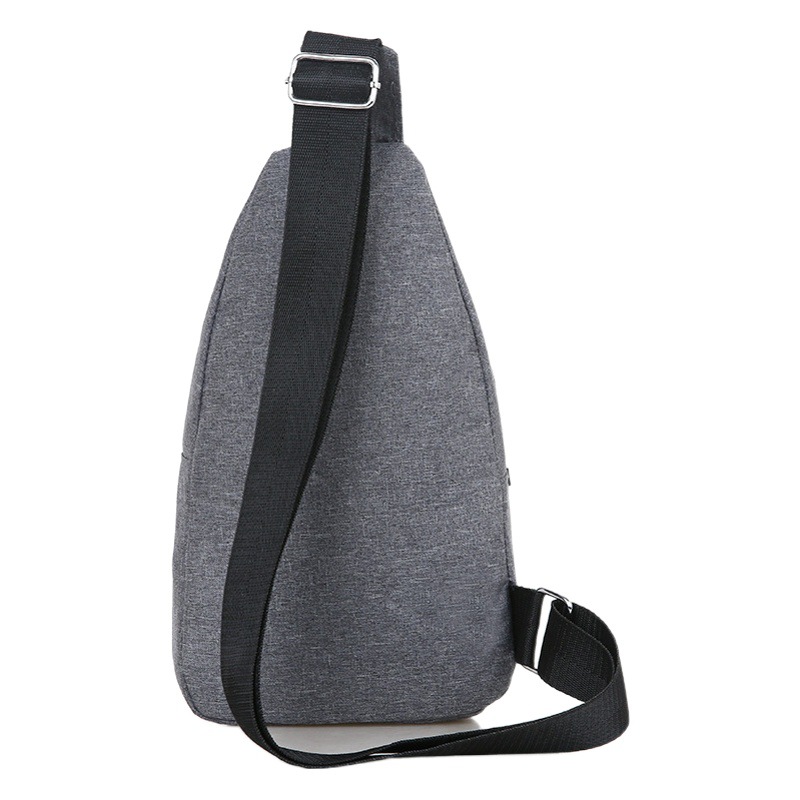 Cross-Border Men's Oxford Cloth Chest Bag, Multi-Functional, Large-Capacity, Sports, Outdoor, Leisure, Shoulder Bag, Crossbody Bag, New Style