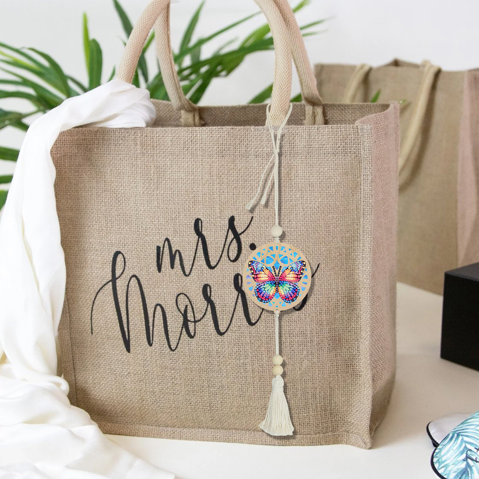 Pintura de diamantes perimetral decoración de pared de dos piezas juegos de restaurantes nórdicos en la puerta de la pared colgante decoración al por mayor